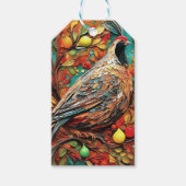 A Partridge In A Pear Tree Cadeaulabel (Voorkant)