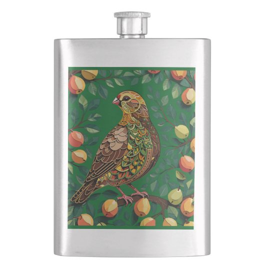 A Partridge In A Pear Tree Cut-Out Stencil-Style Flacon (Voorkant)