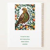 A Partridge In A Pear Tree Cut-Out Stencil-Style Planner (Achterkant)
