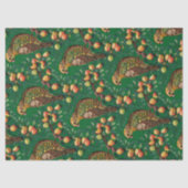 A Partridge In A Pear Tree Cut-Out Stencil-Style Tissuepapier (Voorkant)