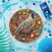 A Partridge In A Pear Tree Papieren Bordje (Feest)