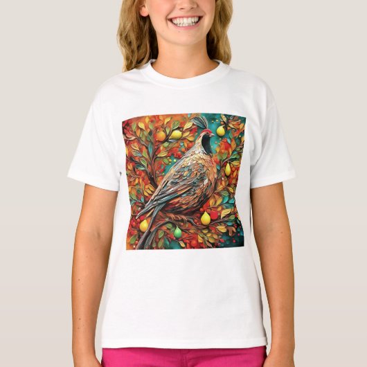 A Partridge In A Pear Tree T-shirt (Voorkant)