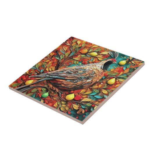 A Partridge In A Pear Tree Tegeltje (Zijkant)