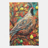 A Partridge In A Pear Tree Theedoek (Verticaal)