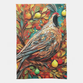 A Partridge In A Pear Tree Theedoek