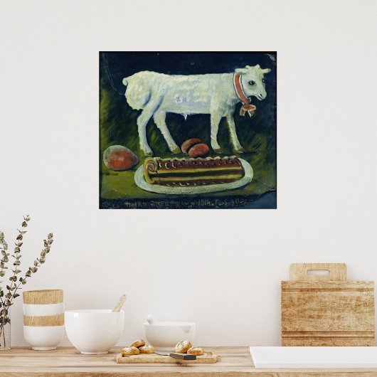 A paschal lamb, 1914 poster (Keuken)