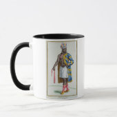 A Patagonian Man, 1780 (gekleurd) Mok (Links)