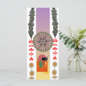 A Path Through a Journey Flat Card (Staand voorkant)