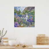 A Peaceful Scottish Village Poster (Keuken)