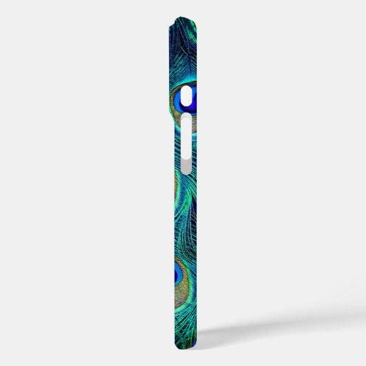A Peacocks Feathers Case-Mate iPhone Case (Achterkant / Links)