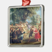 A Peasant Dance, 1636-40 Metalen Ornament (Links)