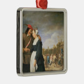 A Peasant Wedding, 1648 Metalen Ornament (Rechts)