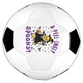A-peel-ingly Spooky Halloween Banana Design Voetbal (Gedraaid)