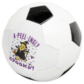 A-peel-ingly Spooky Halloween Banana Design Voetbal (Drie kwart)
