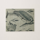 A Pelican and Frog in Conversation (w/c op papier) Legpuzzel (Horizontaal)