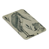 A Pelican and Frog in Conversation (w/c op papier) Magneet (Rechterzijde)