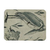 A Pelican and Frog in Conversation (w/c op papier) Magneet (Horizontaal)