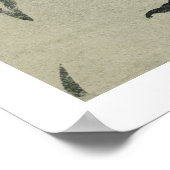 A Pelican and Frog in Conversation (w/c op papier) Poster (Hoek)