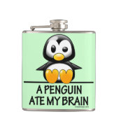 A Penguin Ate My Brain Heupfles (Voorkant)