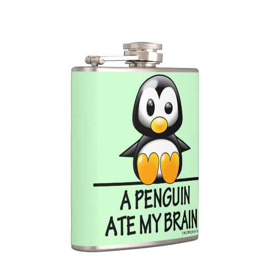 A Penguin Ate My Brain Heupfles (Rechts)