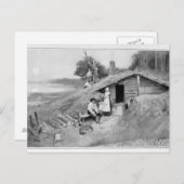 A Pennsylvania Cave-Dwelling Briefkaart (Voorkant / Achterkant)