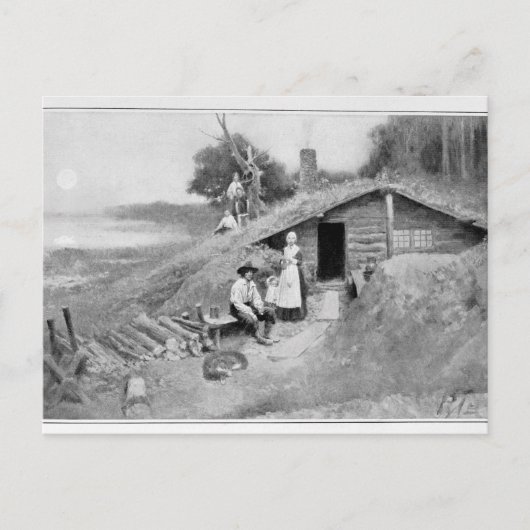 A Pennsylvania Cave-Dwelling Briefkaart (Voorkant)
