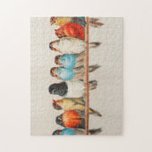 A Perch of Birds, 1880 by Hector Giacomelli Legpuzzel (Verticaal)