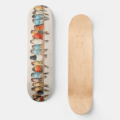 A Perch of Birds vintage illustration Persoonlijk Skateboard (Voorkant)