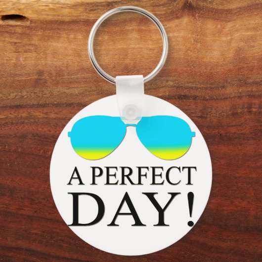 A-PERFECT-DAY-SUNGLASSEN SLEUTELHANGER (Voorkant)