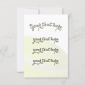 A Perfect Match Invitation Kaart (Achterkant)