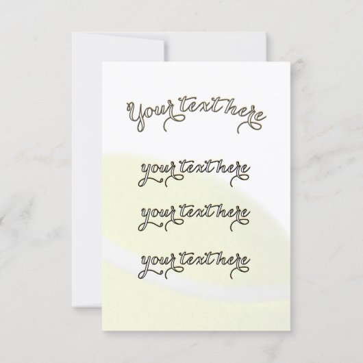 A Perfect Match Invitation Kaart (Achterkant)