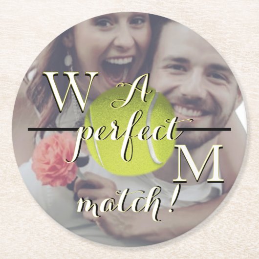 A Perfect Match Papieren Onderzetter (Voorkant)