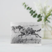 A Peril of the Plains Briefkaart (Staand voorkant)