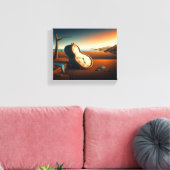 A Persistência do Instante Canvas Afdruk (Insitu (Woonkamer))