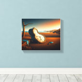 A Persistência do Instante Canvas Afdruk (Insitu (Houten vloer))