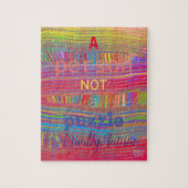 A Person NOT a Puzzle - Autism Acceptance Legpuzzel (Verticaal)