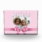 A personalized heart template - sisters fotoblokken (Voorkant)