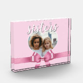 A personalized heart template - sisters fotoblokken (Links)