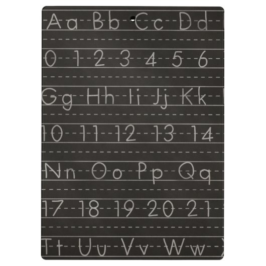 A+ Personeel voor docent Klembord (Achterkant)