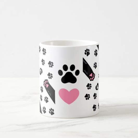 A Pets Footprints Lover Koffiemok (Center)