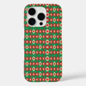 A phone case featuring a vibrant geometric pattern (Achterkant)