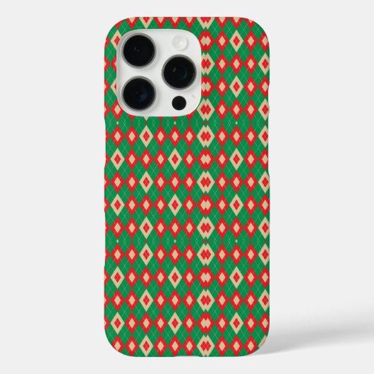 A phone case featuring a vibrant geometric pattern (Achterkant)