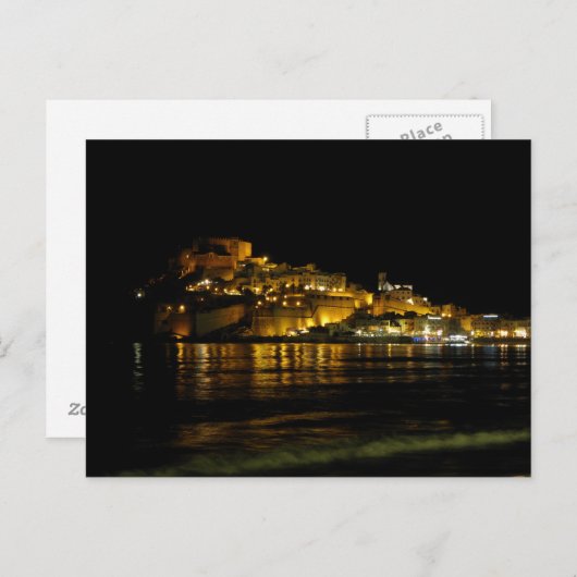 A pie de agua briefkaart (Voorkant / Achterkant)