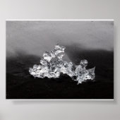 A piece of Ice in the Diamond beach Poster (Voorkant)
