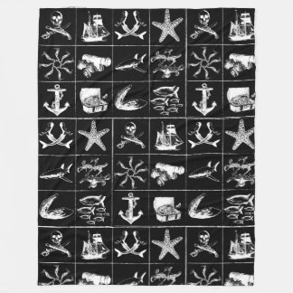 A Pirates Life Blanket_4 Fleece Deken