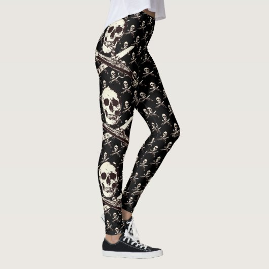 A Pirates Life multiskul_black Leggings (Rechts)