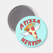 A Pizza Heaven Magneet (Voorkant / Achterkant)