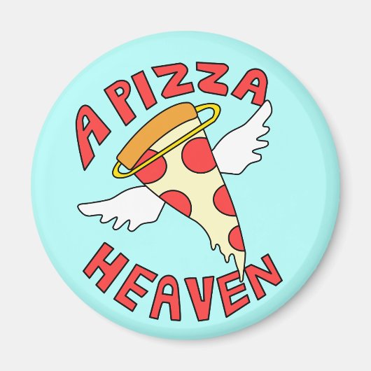 A Pizza Heaven Magneet (Voorkant)