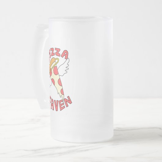 A Pizza Heaven Matglas Bierpul (Voorkant links)