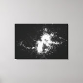 A Planetaire nevel (N66) in de grote magellaan Canvas Afdruk (Voorkant)